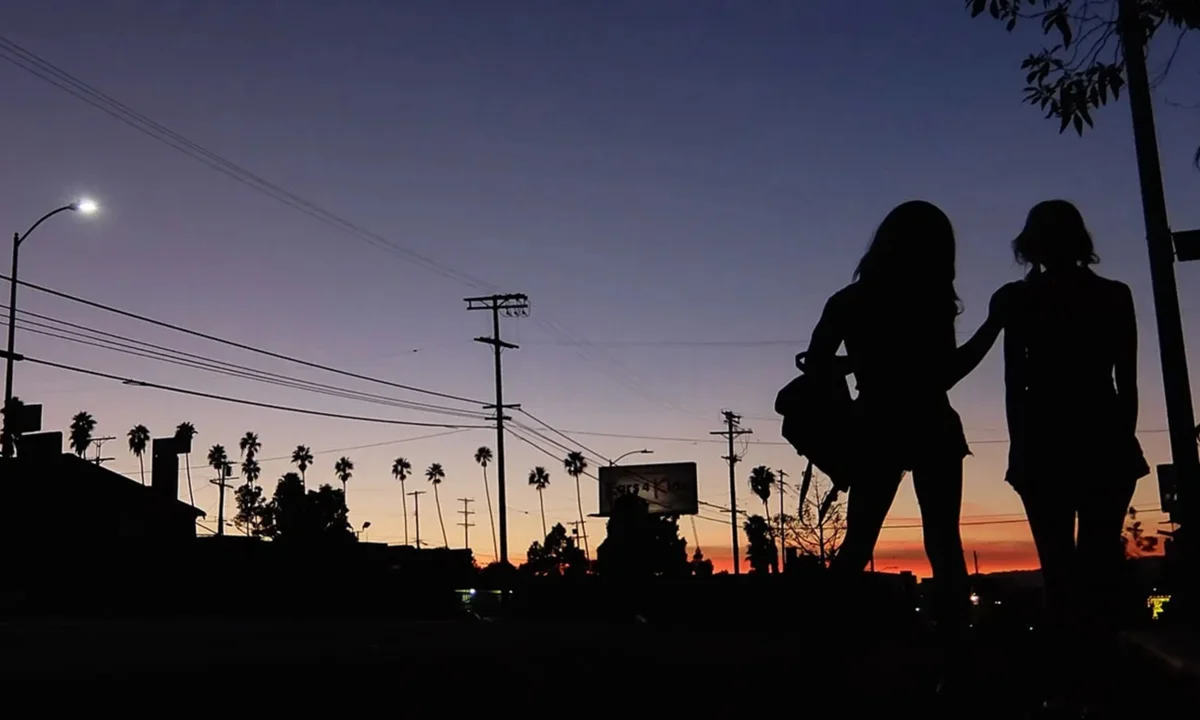 Tangerine, showing Thursday 13th Nov, was shot using an iphone.