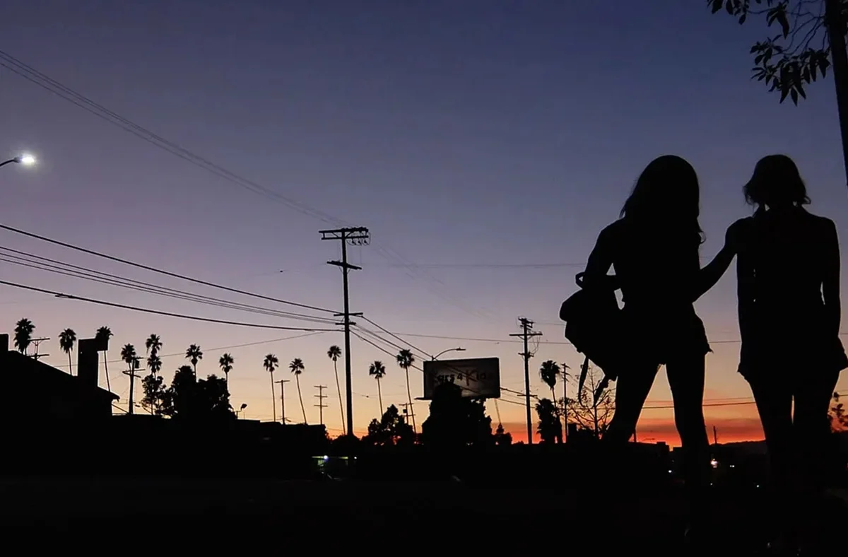 Tangerine, showing Thursday 13th Nov, was shot using an iphone.